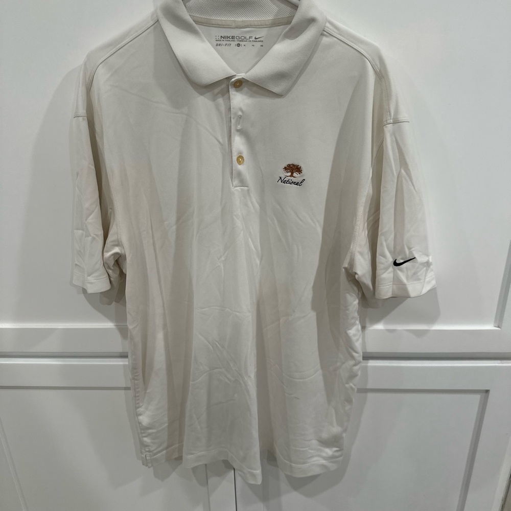 XL White Nike Golf Polo